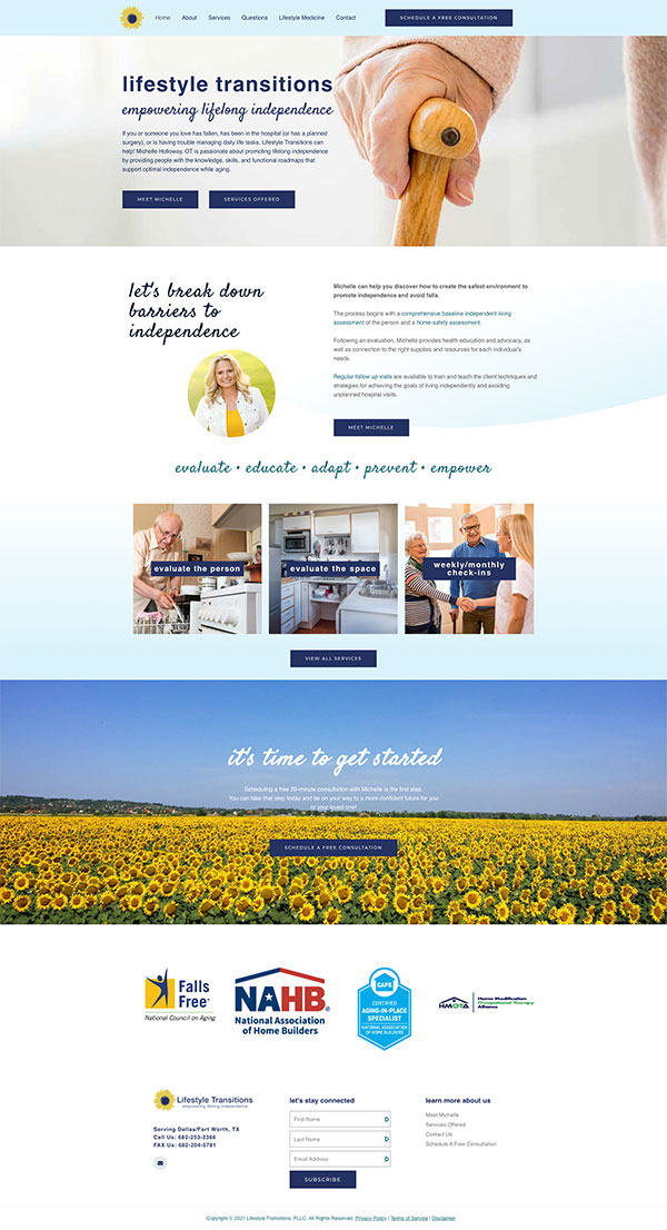Lifestyle Transitions Brightgirl Designs